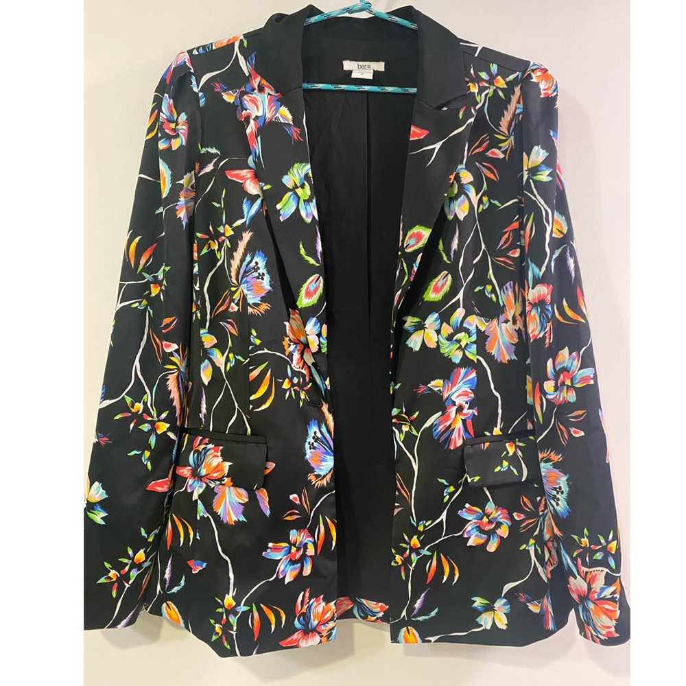 Bad III Colorful blazer; worn once Great condition